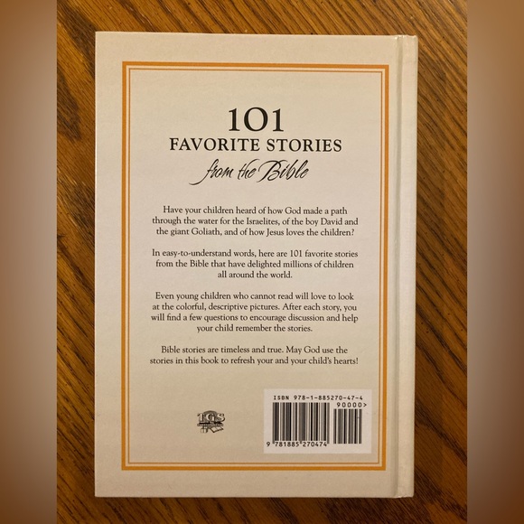 101 Favorite Stories from the Bible by Ura Miller - Picture 2 of 8